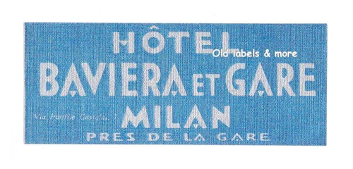 X0024 hotel albergo baviera - hotel,