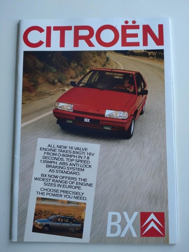 Citroen berlina estate re - citroen, bx