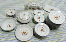 SERVIZIO LIMOGES PORCELLANA PHILIPPE DESHOULIERES FRANCE PORCELAINE DE LIMOGES