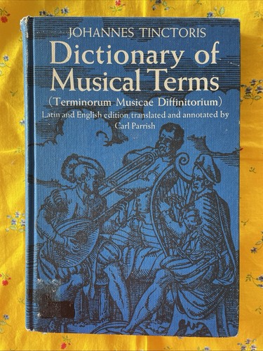 Dictionary musical terms - of,