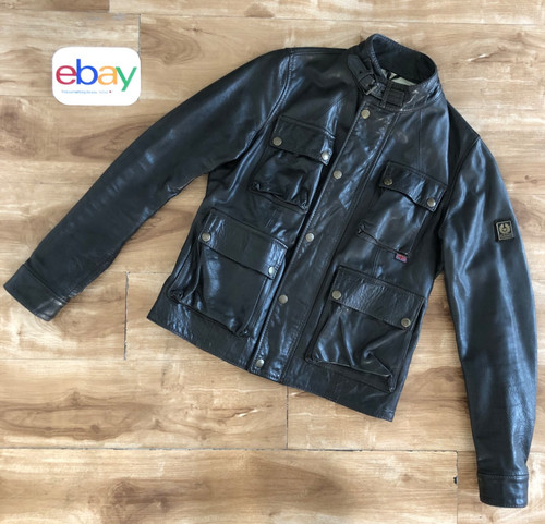 Belstaff brad giacca pelle - belstaff,