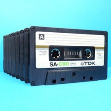 🙈 8x TDK SA - C90 * IEC II