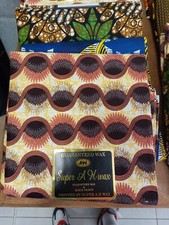 100% cotton wax, every colour