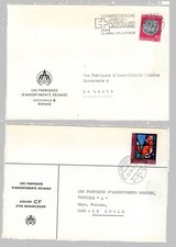 CR0882 Svizzera Copertina Avversiting: fabbrica di orologi - Le Fabrique d'Assortiments