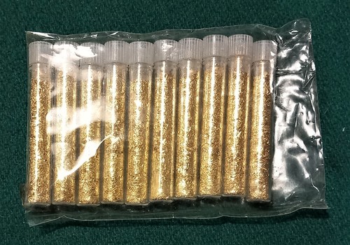 Boccetta scaglie vero oro - vero,
