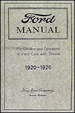 Ford Model T Car Truck Owners