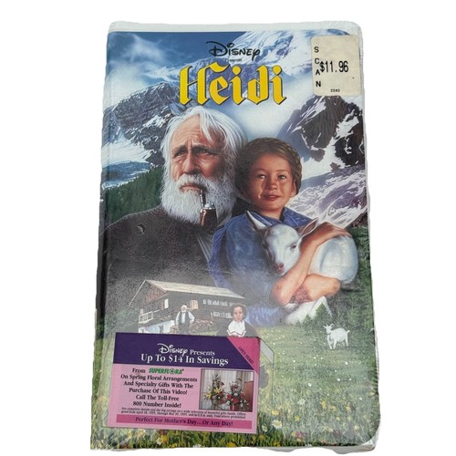 Disney heidi vhs factory - disney,