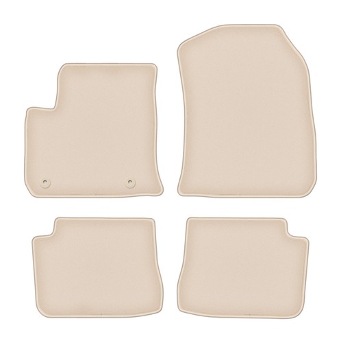 Set tappetini moquette beige