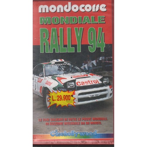 Mondiale rally vhs - rally,