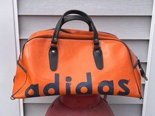 Borsa Adidas arancione vintage
