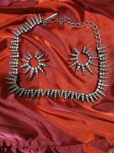 Collana orecchini vintage - orecchini,