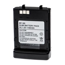 Batería reemplaza Icom BP-173 BP-180H BP-180 1100mAh 7,2V