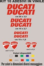 adesivi Ducati vinile
