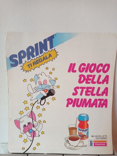 Inserto sprint album - sprint, panini