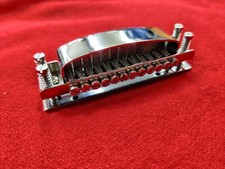 Ricambio ponte 12 corde con piastra di base e coperchio per Rickenbacker 
