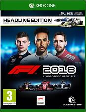 Formula 1 2018 F1 Headline Edition - XBOX ONE Versione Italiana + COFANETTO