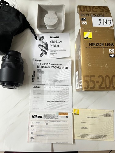 Nikon nikkor 55 - nikon, af-s