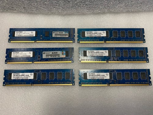 Lotto ram elpida 2gb 1rx8 - ram,
