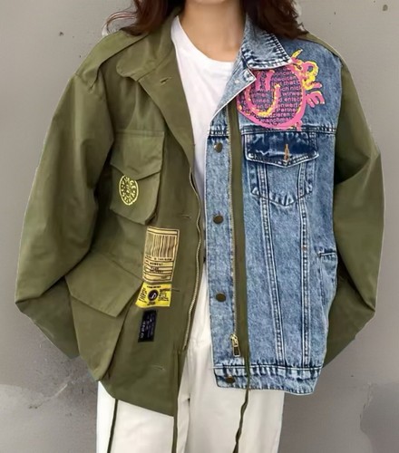 Giacca parka verde - , chic