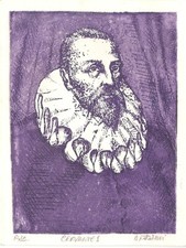 MIGUEL DE CERVANTES PORTRAIT