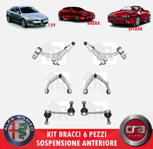 Kit bracci sospensione - bracci,