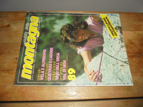 Rivista della montagna 89 - montagna,