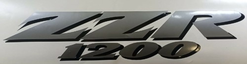 Coppia adesivi moto - zzr, 1200