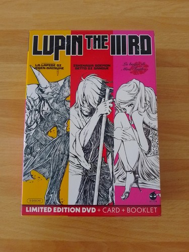 Lupin iii trilogia - lupin, dvd