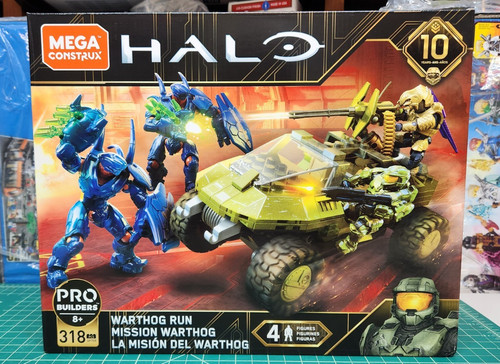 Mega construx halo warthog run - halo,