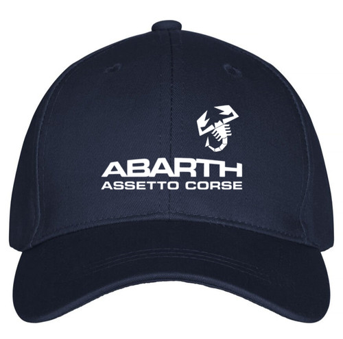 Cappello con visiera blu scuro - con,