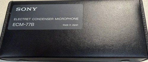Sony ecm 77b electret - ecm-77b,