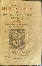 Hippocrates, Operum