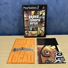 Grand Theft Auto SAN ANDREAS GTA SONY PS2 PAL ITA Italiano ORIGINALE con MANUALE