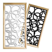 CERCHI SMALL - Moduli Decorativi in Legno e PVC