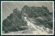 Belluno Cortina d'Ampezzo Monte Tofana Versante Sud Foto cartolina MX3322