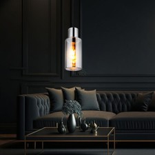 Lampada a Sospensione Plafoniera Lampada Sala Pranzo Vetro Biglight