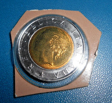 500 Lire BIMETALLICA "50^