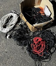 Lotto lavoro di cavi audio con