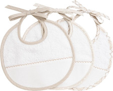 - Set 3 Bavaglini Neonato Da Ricamare