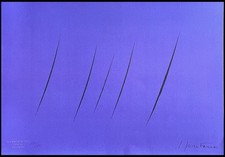 Lucio FONTANA Lithograph