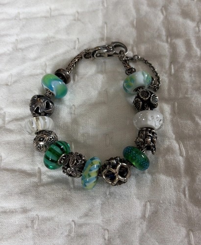 Bracciale trollbeads perline - bracciale,