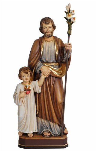 Statua san giuseppe con - di,