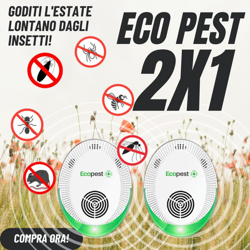 Ecopest 2x1 per insetti ragni - ecopest,