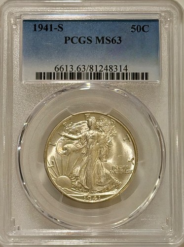 1941 walking liberty - 1941,