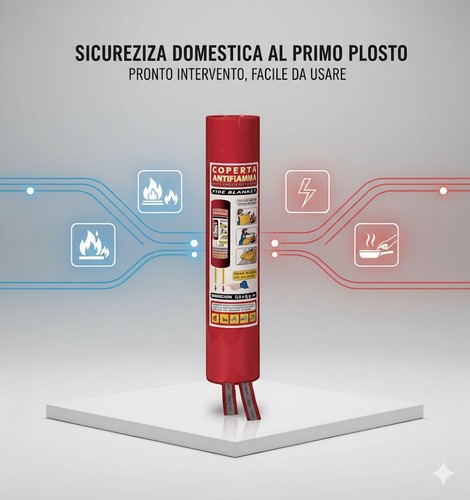 Coperta antincendio ignifuga - coperta,