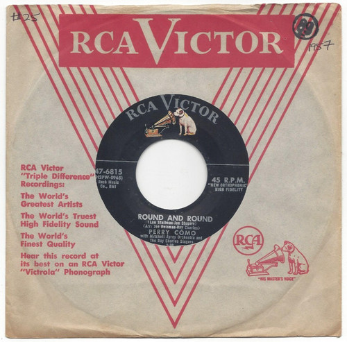 Perry como round and - "round, round"