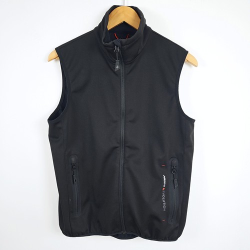 Gilet musto nero crew - s, uomo