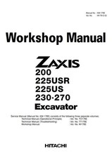 HITACHI ZAXIS 200 225USR 225US