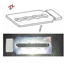 2 pezzi di ricambio hardware