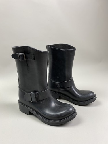 Stivali alti gomma blauer - in,